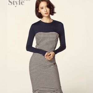 Max Mara Virgin Wool Long Sleeve Dress Size US 12